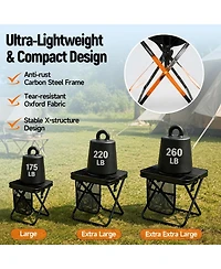 Aofar Folding Stool Portable Seat Outdoor Camping Fishing