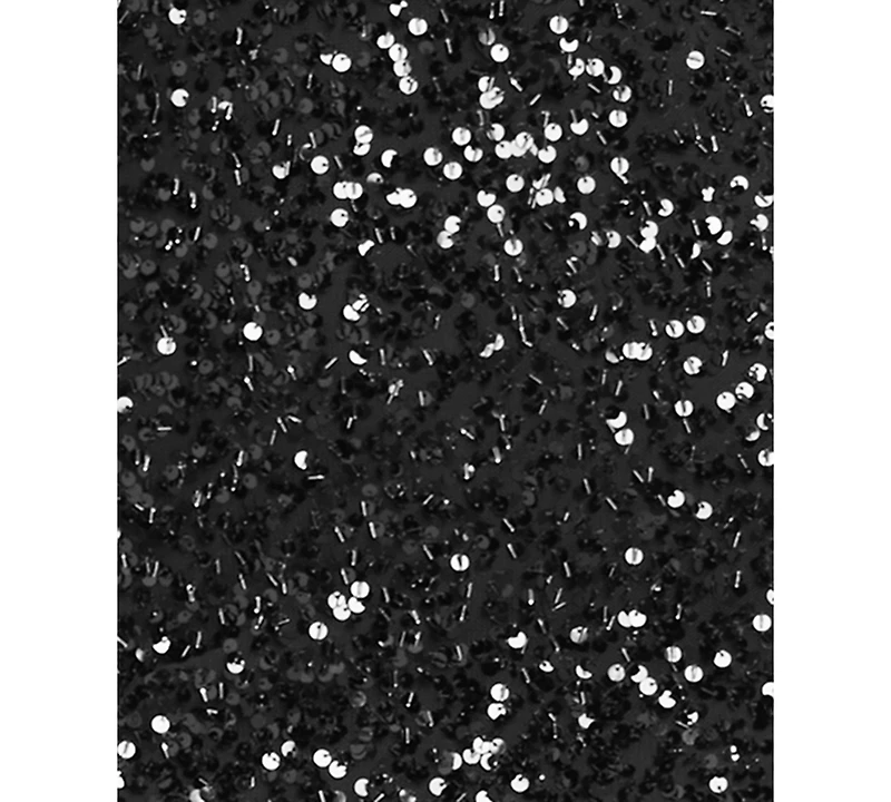 Morgan & Company Juniors' Mini Beaded Halter Dress