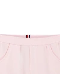 Tommy Hilfiger Baby Girls' Fleece Easy-On/Easy-Off Jacket, T-Shirt and Joggers, 3-Piece Set