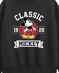 Hybrid Apparel Plus Mickey Mouse Long-Sleeve Graphic Sweatshirt