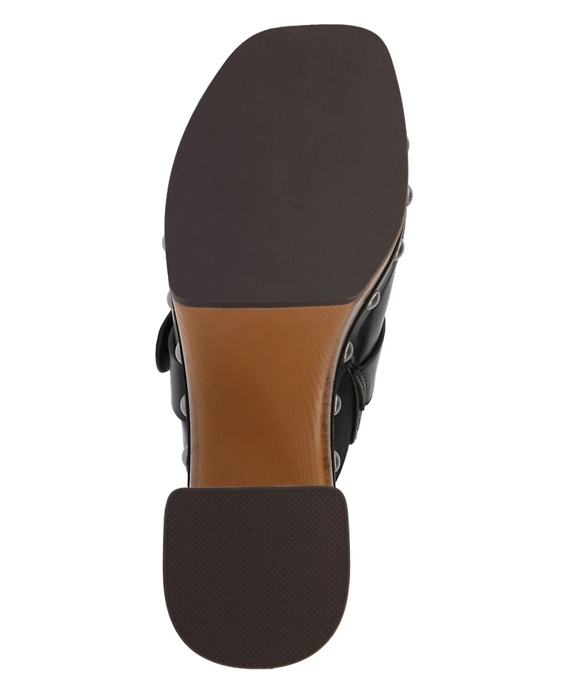 Mia Women's Larina Studded Platform Clogs