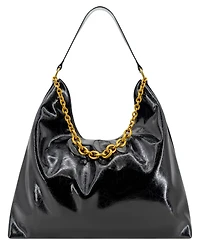 Like Dreams Marlo Distressed Hobo Large Tote Handbag
