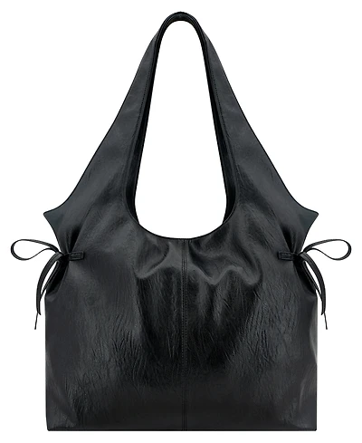 Like Dreams Willow Slouch Bow Large Tote Handbag