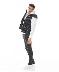 Hvman Chosen To Prevail x Cult Men's Strat Super-Skinny Distressed Low Rise Jeans
