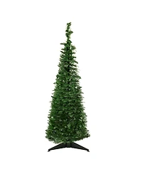 Northlight Tinsel Pop-Up 4' Artificial Unlit Christmas Tree