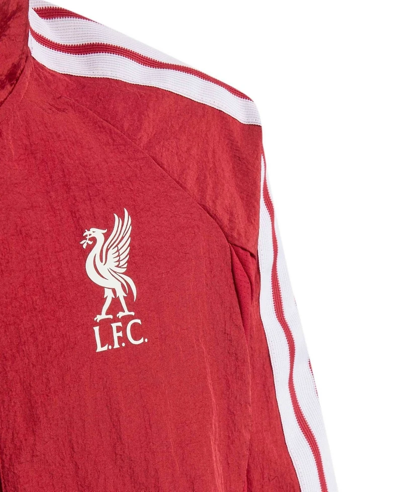 Adidas Boys' and Girls' Liverpool Anthem Full-Zip Mock Neck Jacket
