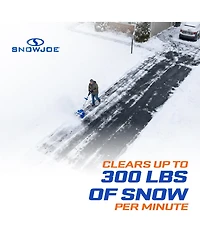 Snow Joe Cordless Snow Shovel Kit for Car Driveway Snow Removal, 24V-SS13-xr