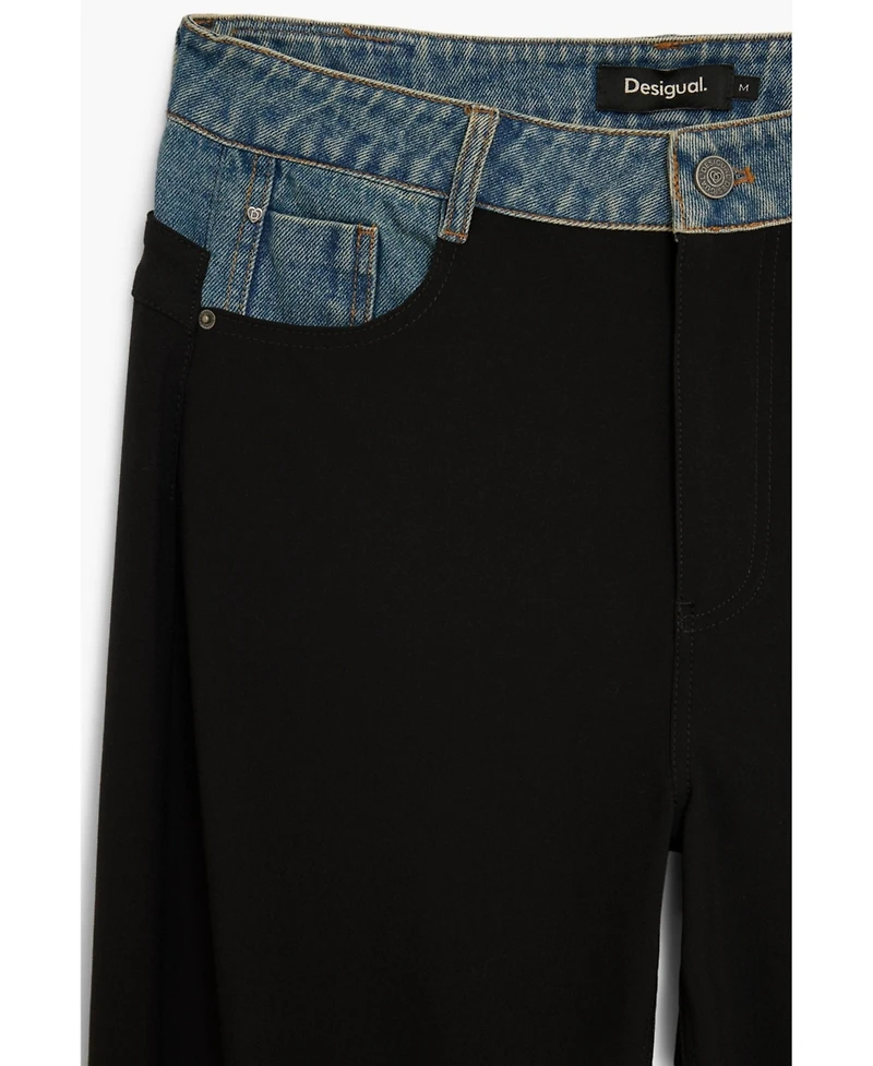 Desigual Women's Straight pants 100% cotton