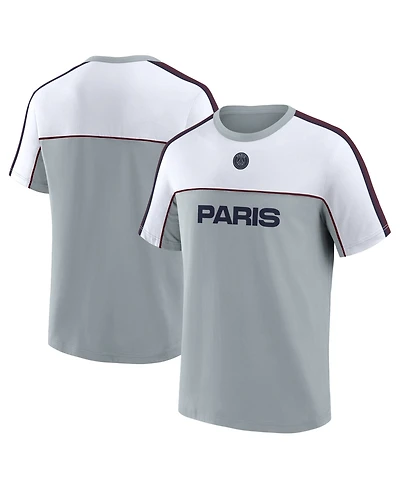 Fanatics Men's Paris Saint-Germain Retro Suede Lockup Relaxed-Fit T-Shirt