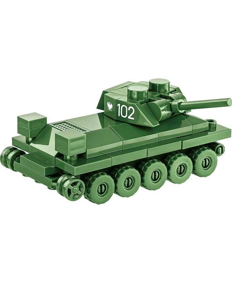 Cobi Wwii Historical Collection T-34/76 Tank 101-Piece Building Set, Ages 6+