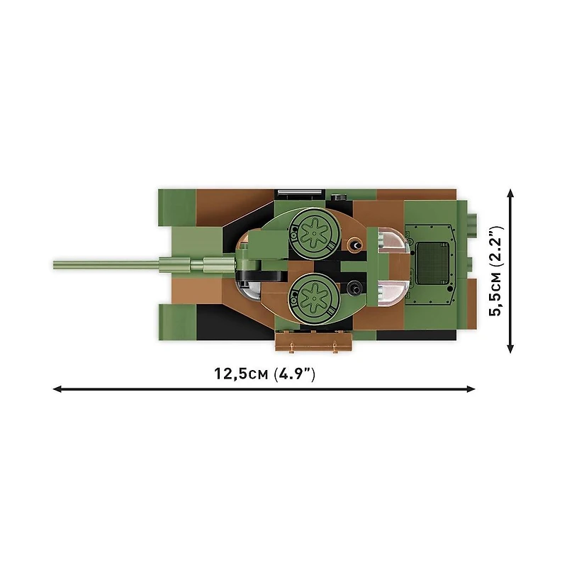 Cobi Armed Forces Leopard I Tank 147-Piece Building Set, Ages 6+