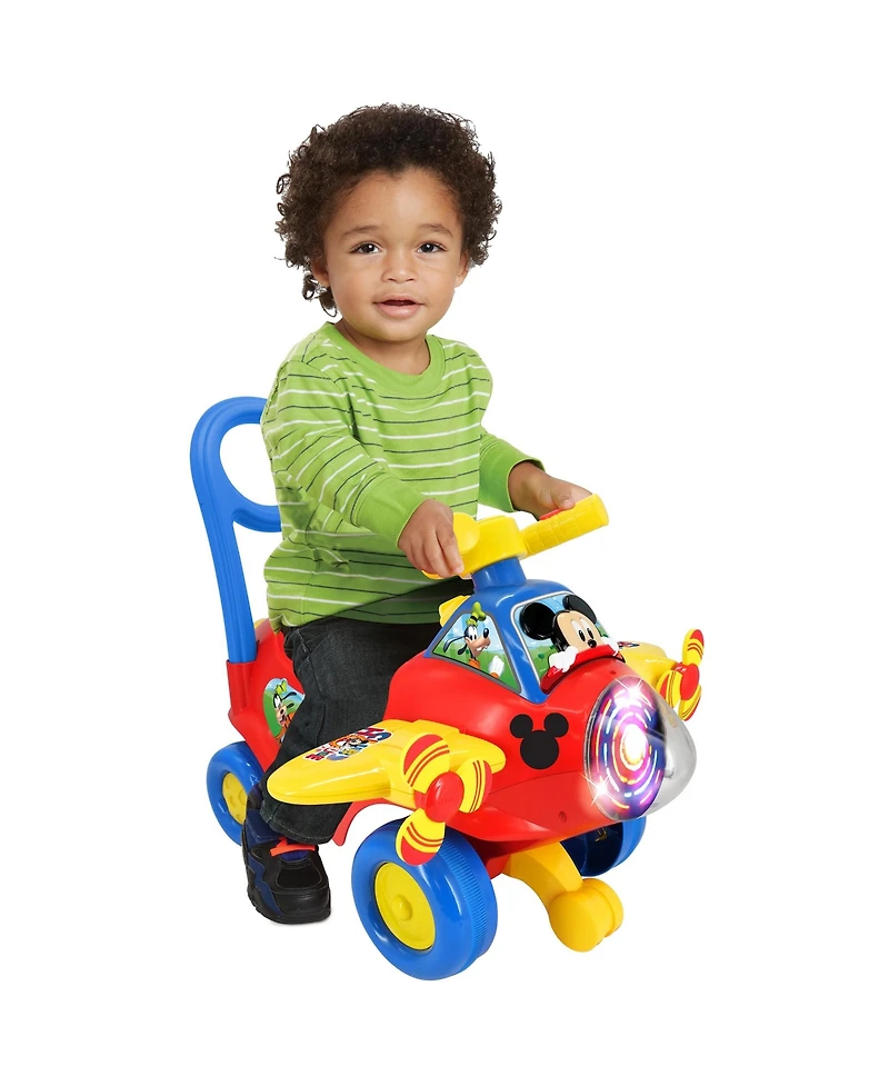 Disney Activity Plane Ride-On: Mickey with Lights and Sounds, Ages 1+