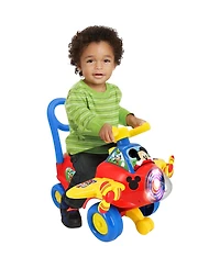 Disney Activity Plane Ride-On: Mickey with Lights and Sounds, Ages 1+