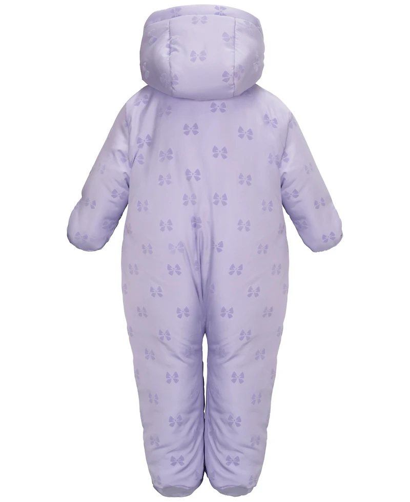 S Rothschild & Co Baby Girls' Flocked Scalloped Hooded Pram