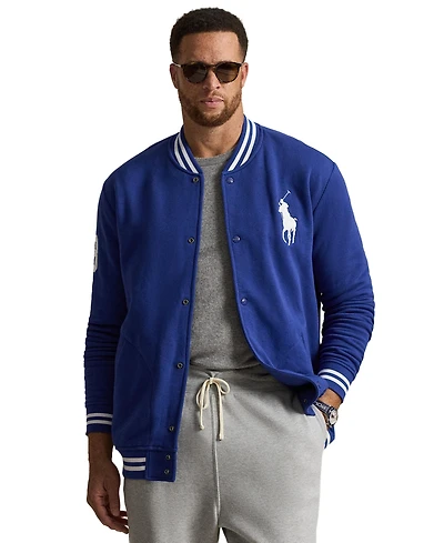 Polo Ralph Lauren Men's Big & Tall Pony Fleece Baseball Jacket