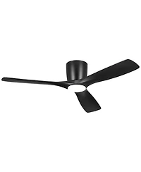 Kichler 54 Volos Satin Hugger Led Ceiling Fan with Wall Control