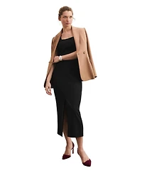 The Fold Women's Oliena Crepe Pencil Skirt