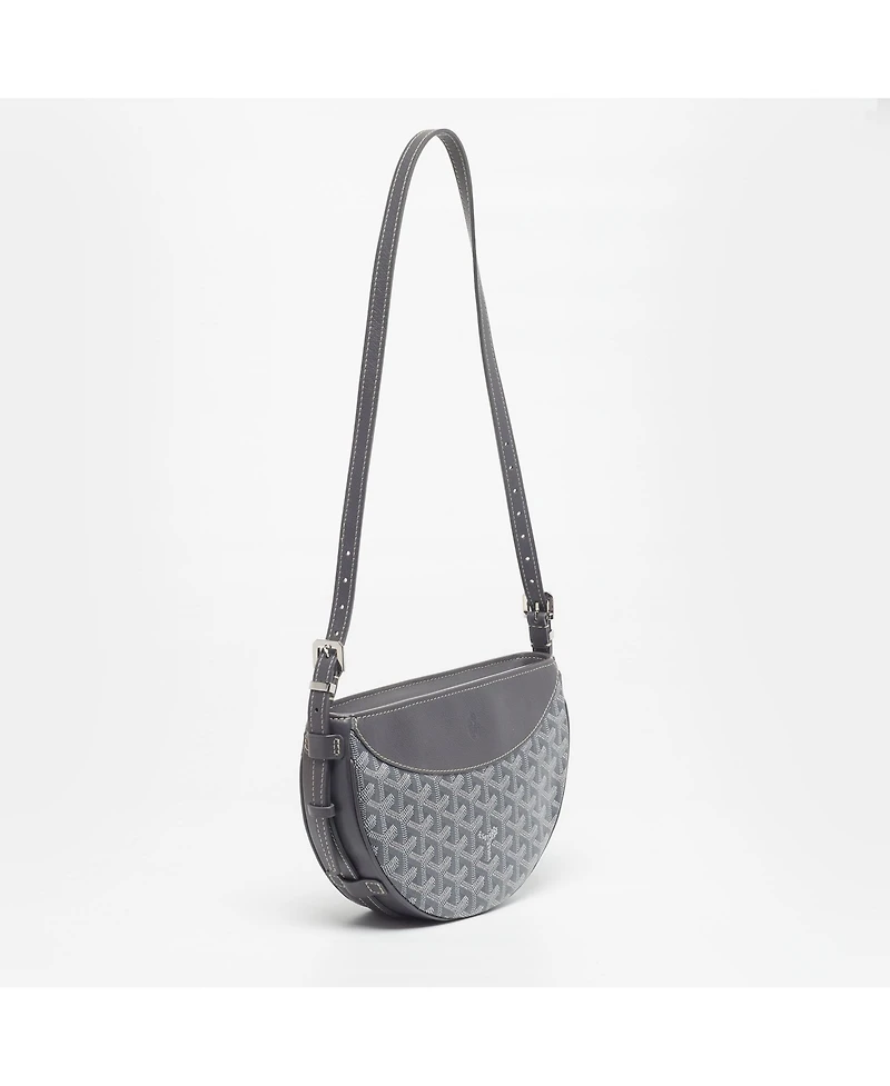 Pre-Owned Goyard Goyardine Canvas and Leather Shoulder Bag