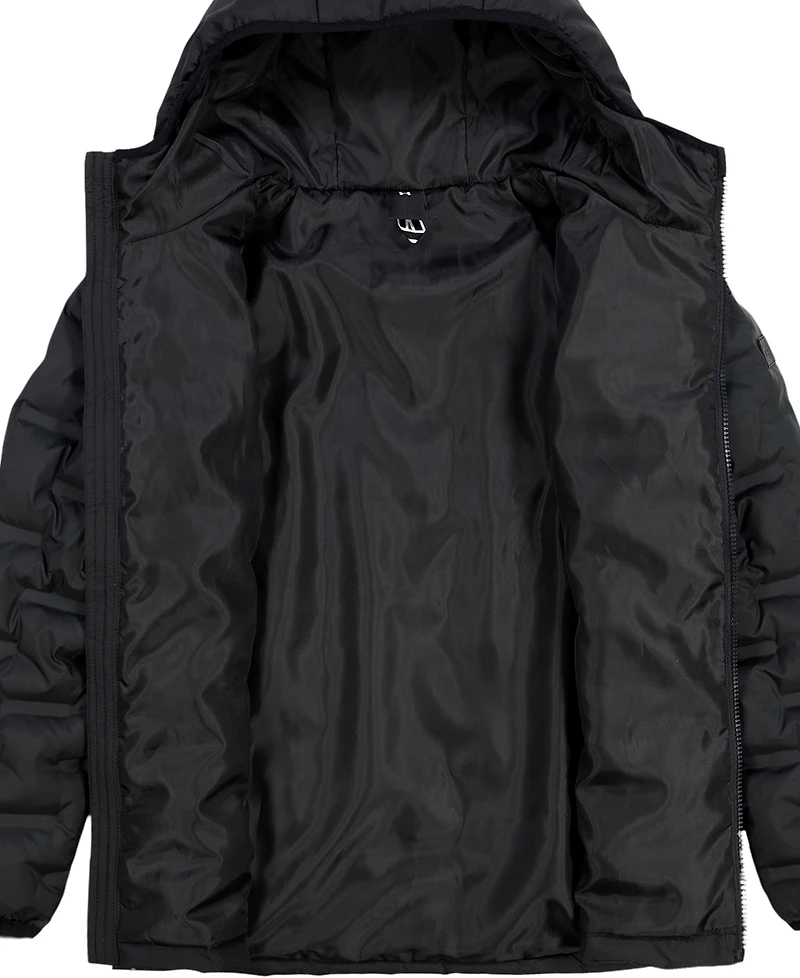 Under Armour Boys' 4-20 Bonded Quilt Hooded Puffer Jacket