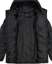 Under Armour Boys' 4-20 Bonded Quilt Hooded Puffer Jacket