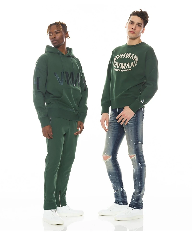 Hvman Chosen To Prevail x Cult Men's Strat super skinny fit jean