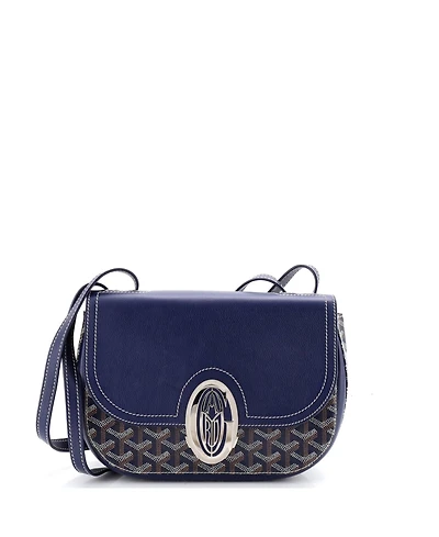 Pre-Owned Goyard 233 Bag Coated Canvas and Leather