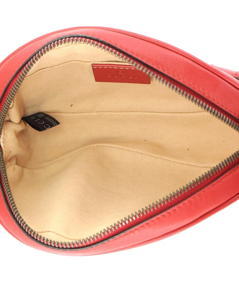 Pre-Owned Gucci Gg Marmont Belt Bag Matelasse Leather