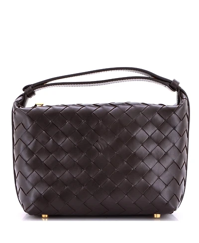 Pre-Owned Bottega Veneta Mini Wallace Shoulder Bag Intrecciato Nappa