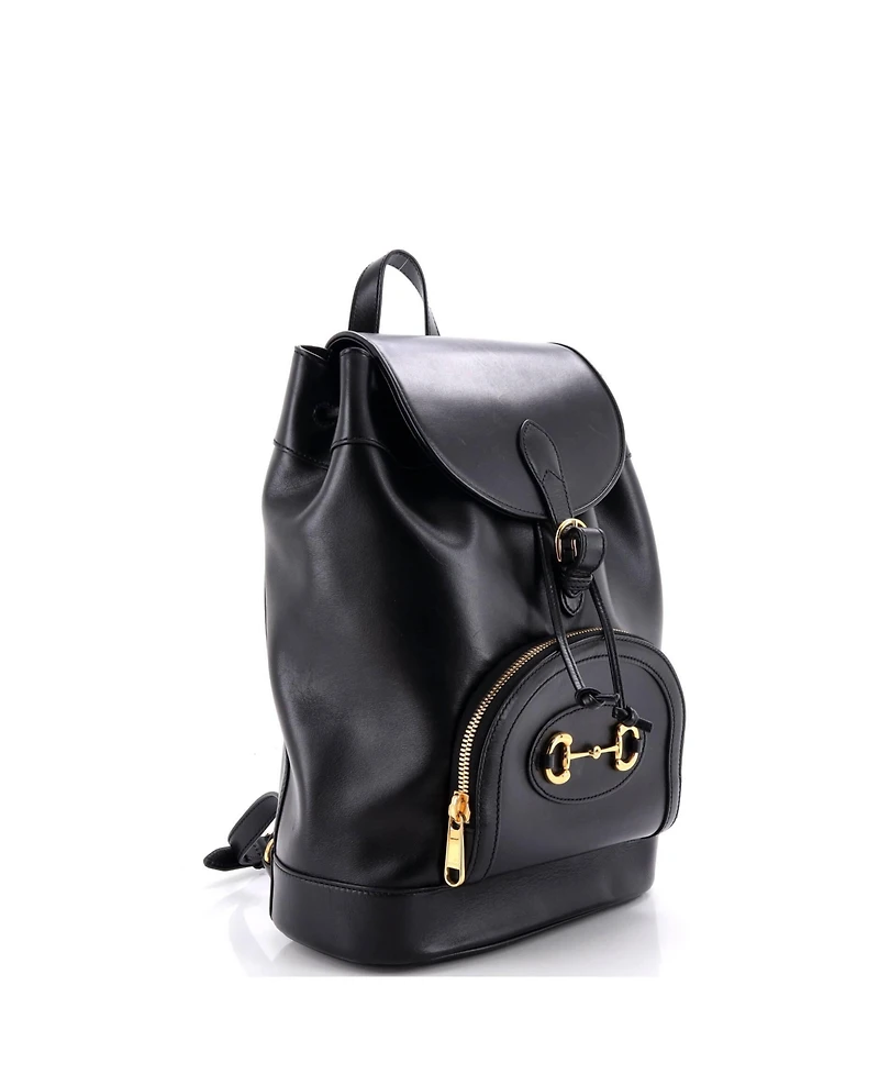 Pre-Owned Gucci Horsebit 1955 Backpack Leather