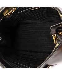 Pre-Owned Prada Medium Double Zip Lux Tote Saffiano Leather