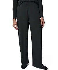 Donna Karan New York Women's Wide-Leg Flat Front Pull-On Pants