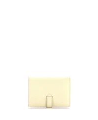 Pre-Owned Hermes Compact New H Passant Wallet Epsom