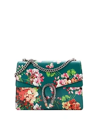 Pre-Owned Gucci Medium Dionysus Bag Blooms Print Leather