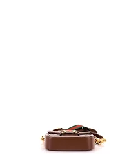 Pre-Owned Gucci Mini Horsebit 1955 Shoulder Bag Gg Coated Canvas with Leather