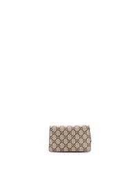Pre-Owned Gucci Super Mini Dionysus Bag Gg Coated Canvas