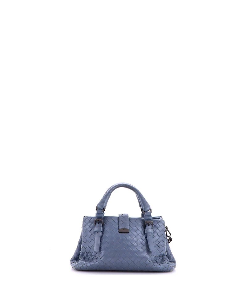 Pre-Owned Bottega Veneta Mini Roma Bag Intrecciato Nappa