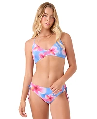 Roxy Women's Hibiscus Daze Athletic Triangle Bikini Top