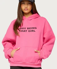 Edikted Women's Busy Girl Oversized Hoodie