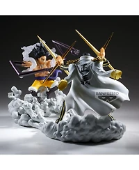 Banpresto Senkozekkei Monkey D. Luffy Gear 4 Airborne Action Pose 4.15" 1-Piece Statue, Ages 16+