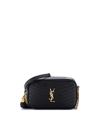 Pre-Owned Saint Laurent Mini Lou Camera Bag Matelasse Chevron Leather