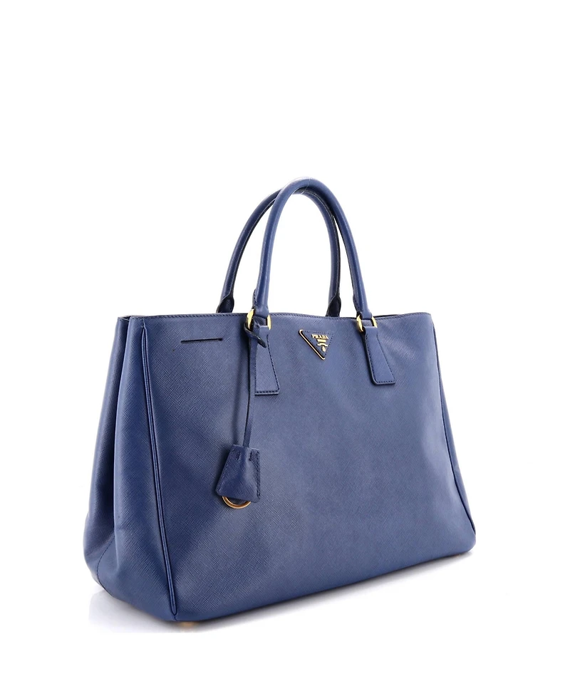 Pre-Owned Prada Large Lux Open Tote Saffiano Leather
