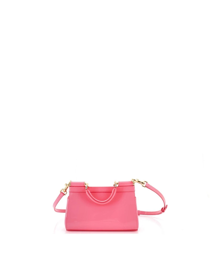 Pre-Owned Dolce and Gabbana Small East West Miss Sicily Bag Patent
