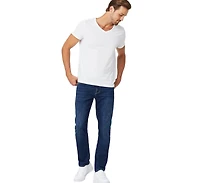 Mavi Jeans Men's Matt Straight-Leg Dark-Wash Relaxed-Fit Jeans