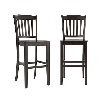iNSPIRE Q Lea Spindle Back Bar Stool (Set of 2 )