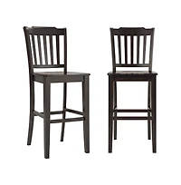iNSPIRE Q Lea Spindle Back Bar Stool (Set of 2 )