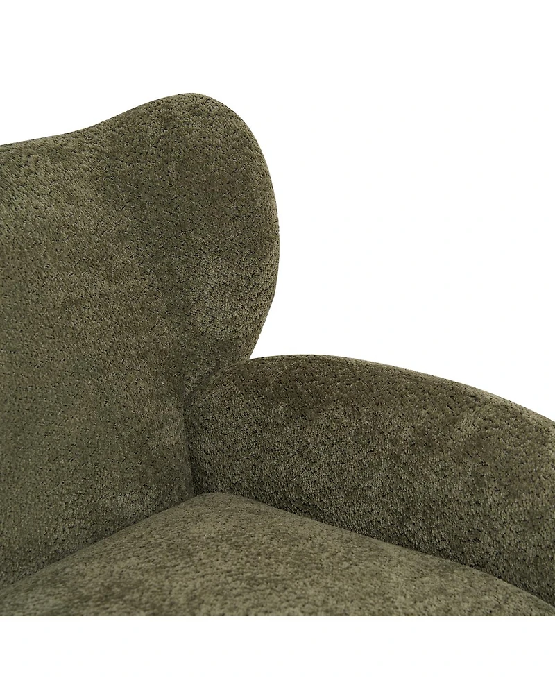 Streamdale Furniture Nordic Chenille 58" Loveseat Sofa
