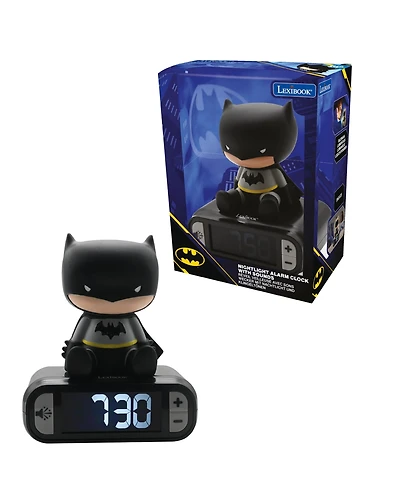 Warner Batman RL800BAT Digital Night Light Sound Effects Alarm Clock