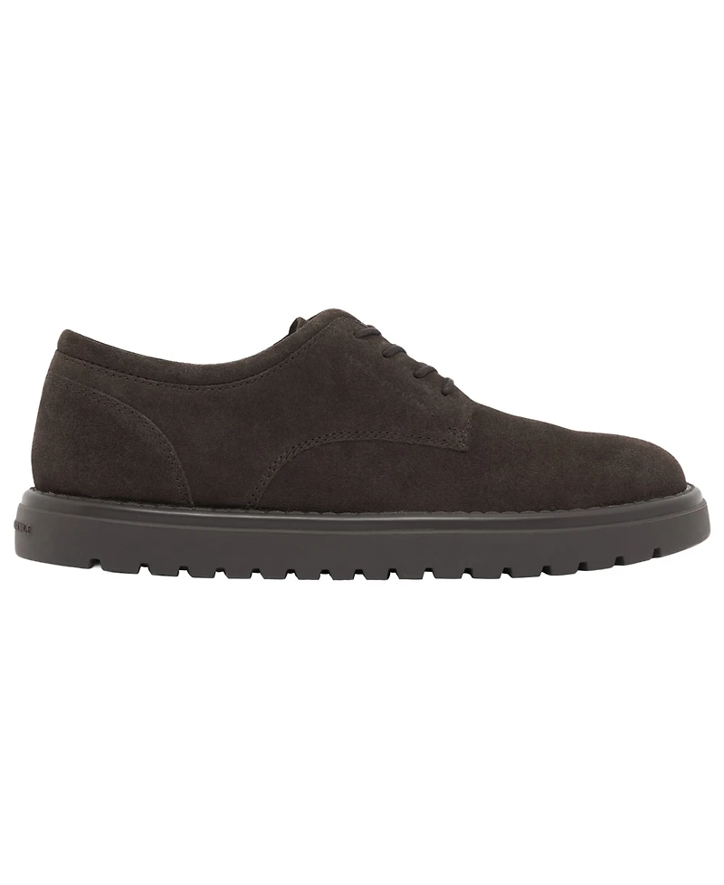 A|X Armani Exchange Men's Alex Suede Lace-up Round-Toe Oxford