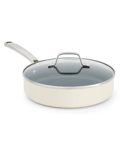Calphalon Ceramic 3-Quart Saute Pan with Lid
