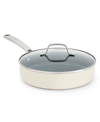 Calphalon Ceramic 3-Quart Saute Pan with Lid